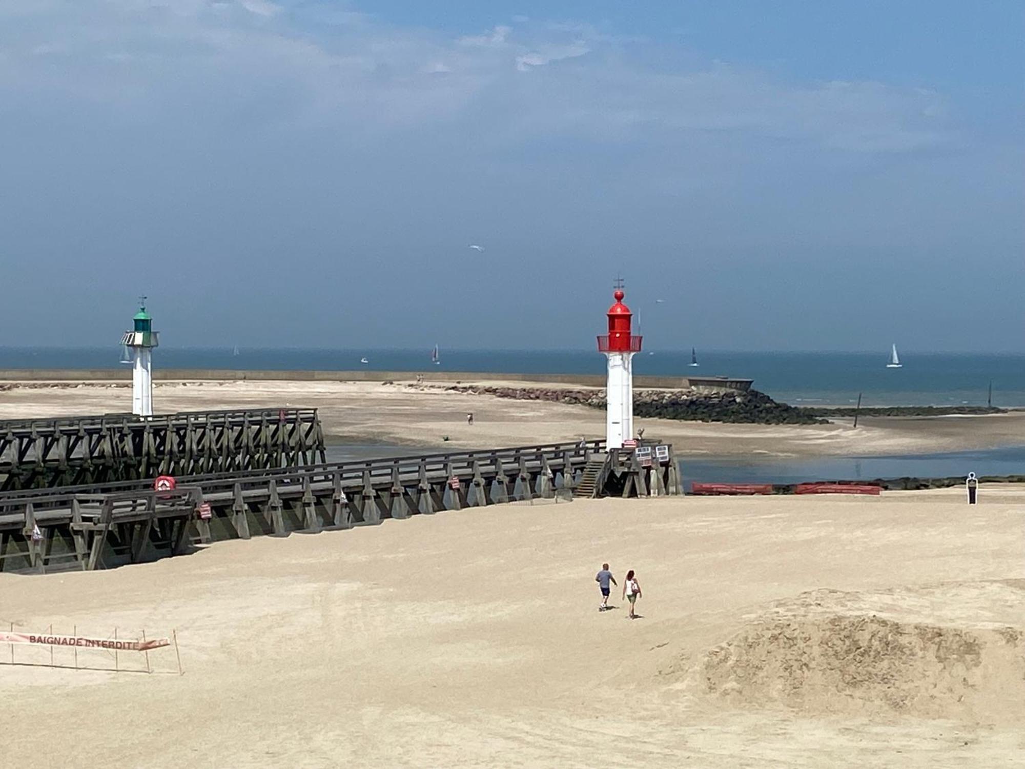 Cote Plage - Magnifique Appartement De Charme A Trouville Sur Mer - Linge - Lit Fait - Parking - Wifi - Classe Par L'Office Du Tourisme Exterior foto